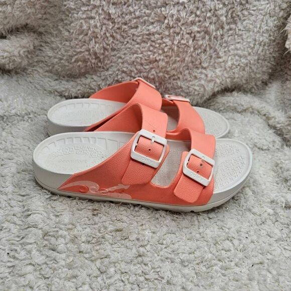 Gravity Defyer G defy Womens Peach UpBov Sandals sz 11 - Picture 3 of 7